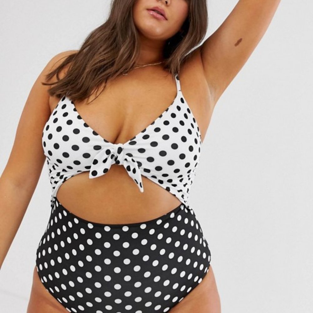 ModCloth Women's The Siena One-Piece Swimsuit - Picture 2 of 3